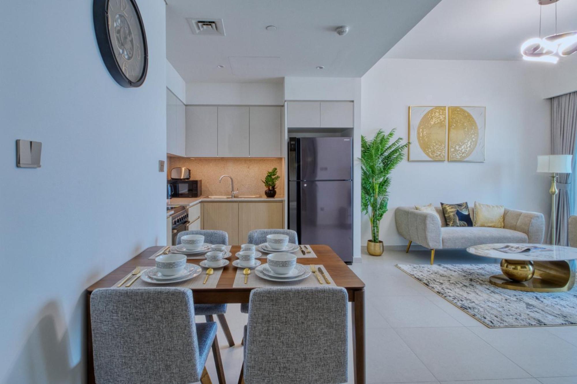 Appartement Full Burj Khalifa & Fountain View, 3-min To Mall, High Floor, Burj Royale By Emaar Dubai
